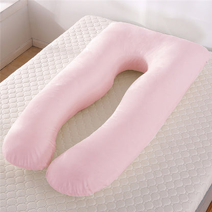 U-Shaped Pregnancy Pillow for Sleeping – Ice Silk Cooling Maternity Support Pillow for Comfort