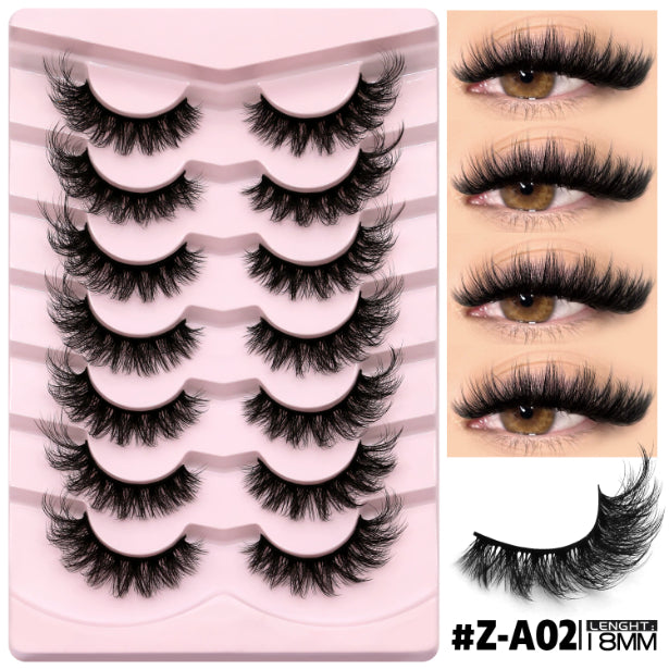 Option 2 Natural False Eyelashes – Eyeliner-Free