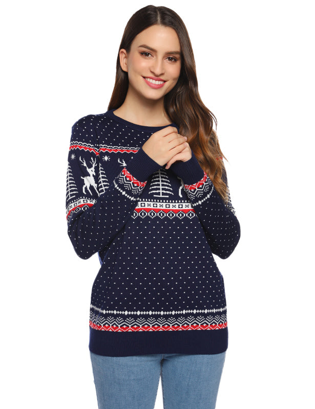 Champlain color Casual/ Comfortable And Warm Christmas Sweater